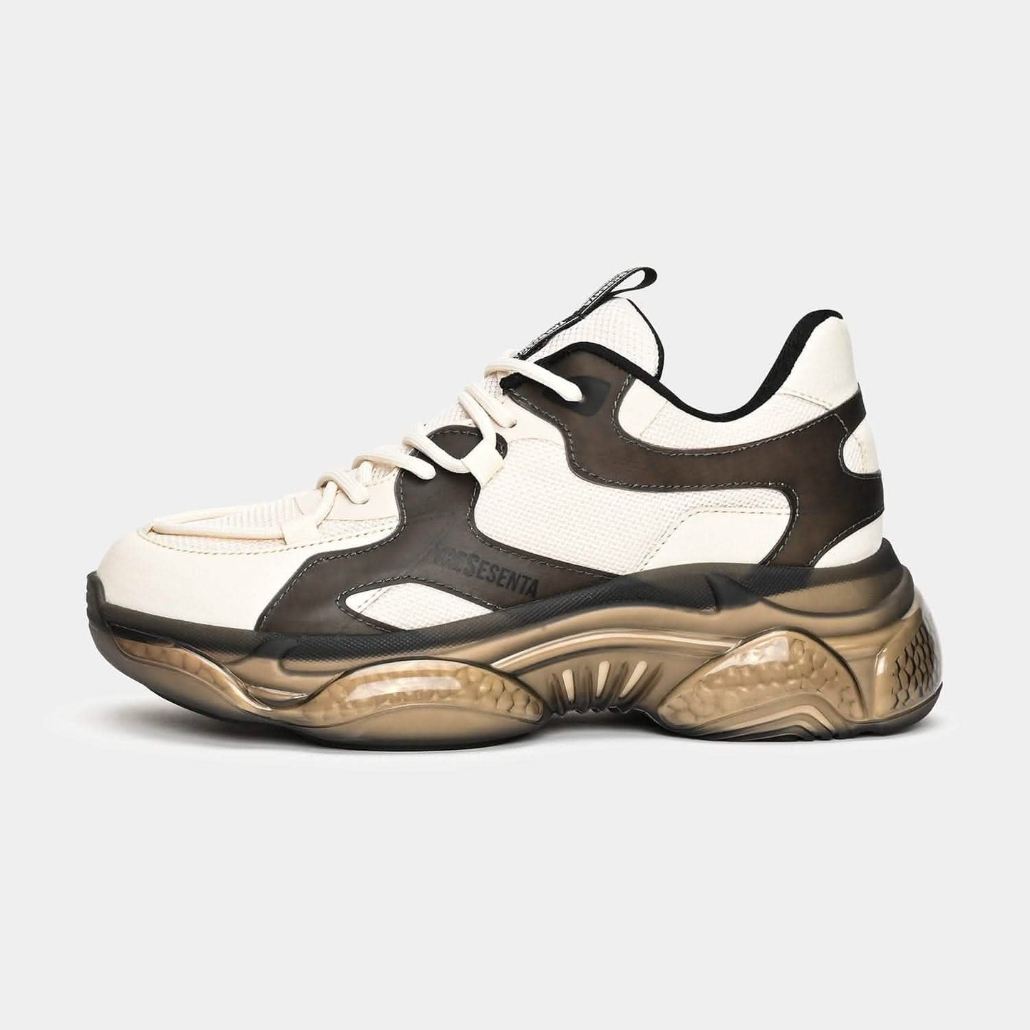 tenis360 22 / Beige Negro / Casual Glass