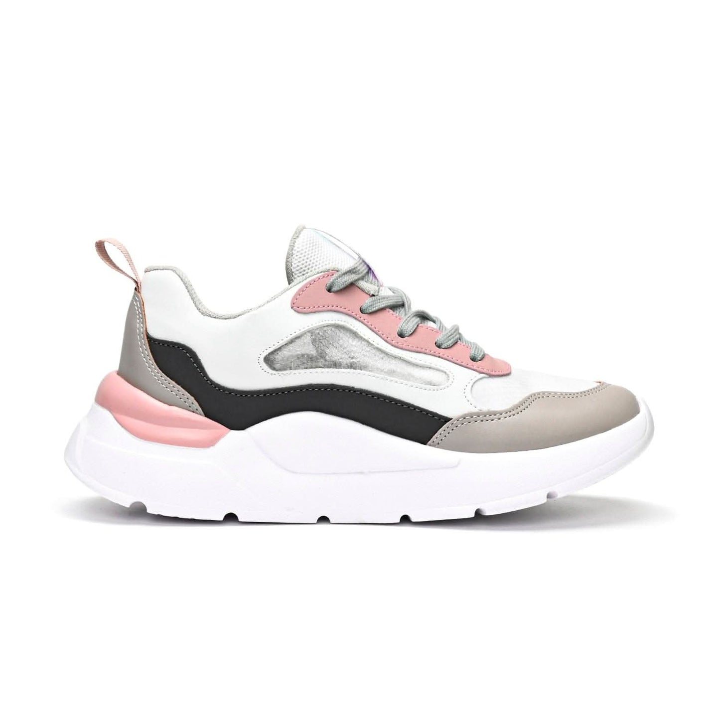 tenis360 Brussels Blanco Gris Rosa